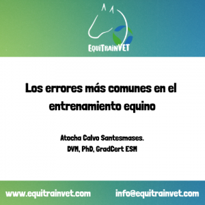 Masterclass: Los errores más habituales en el entrenamiento equino