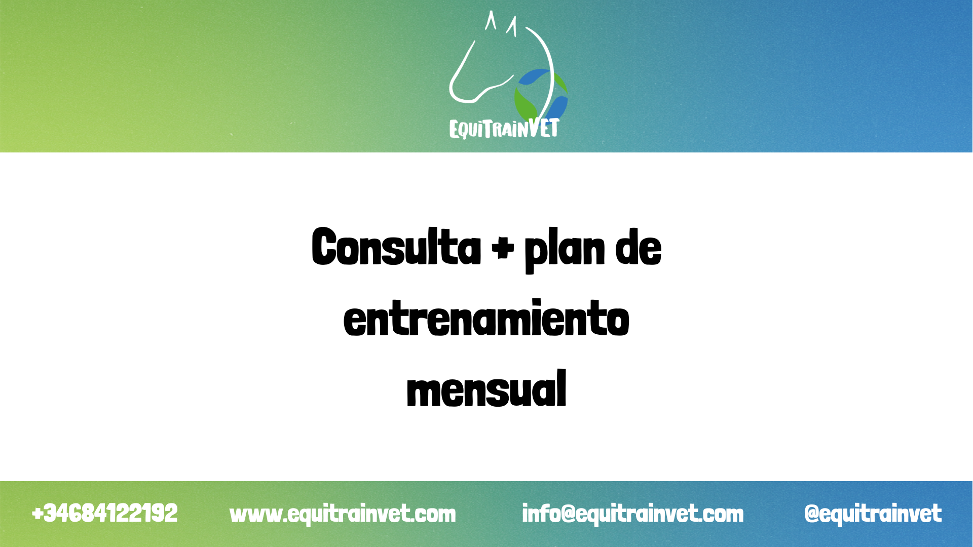 Consulta online + Plan de Entrenamiento Mensual